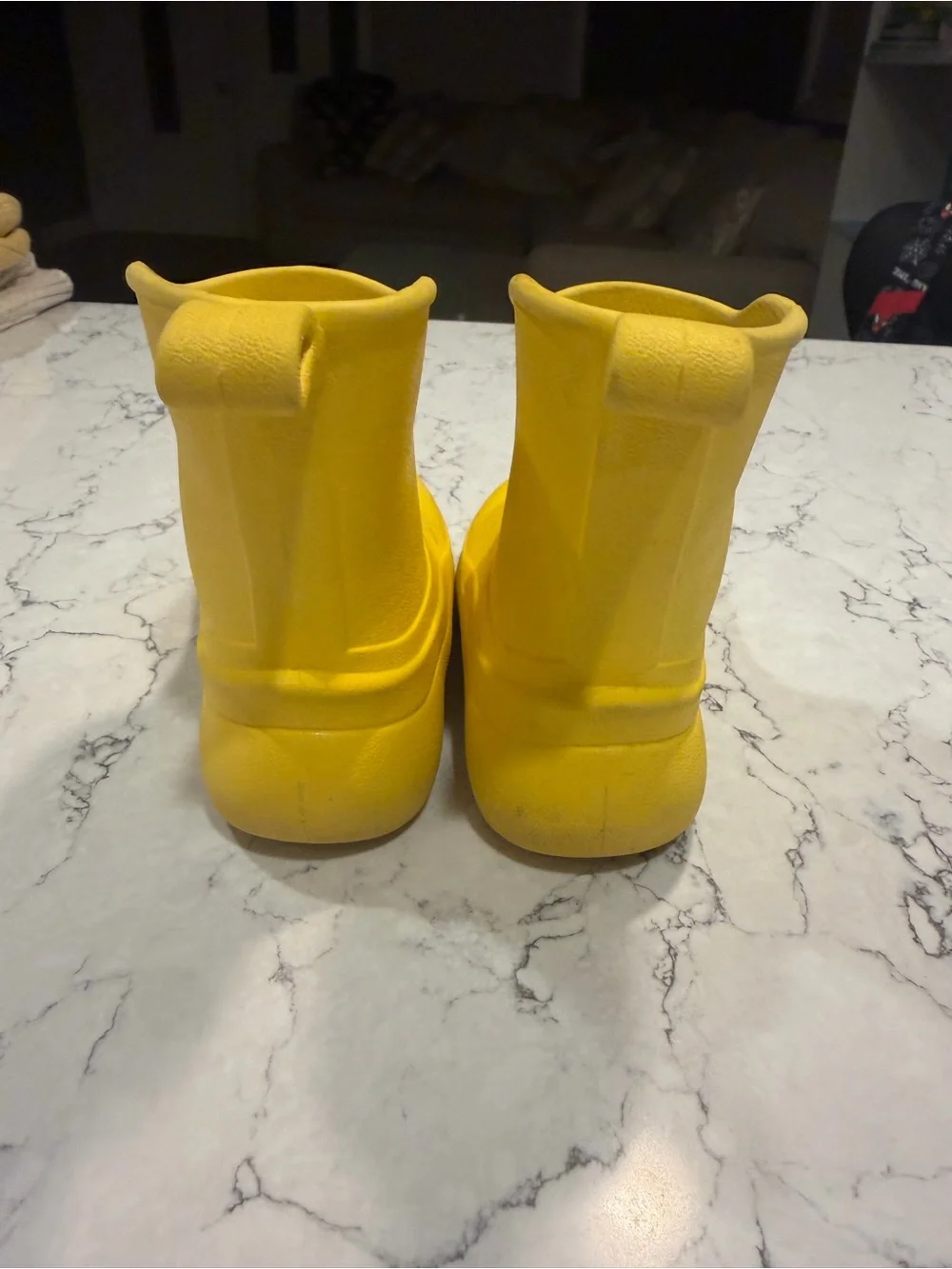 Cat & Jack Bright Yellow Kids Waterproof Rain Boots